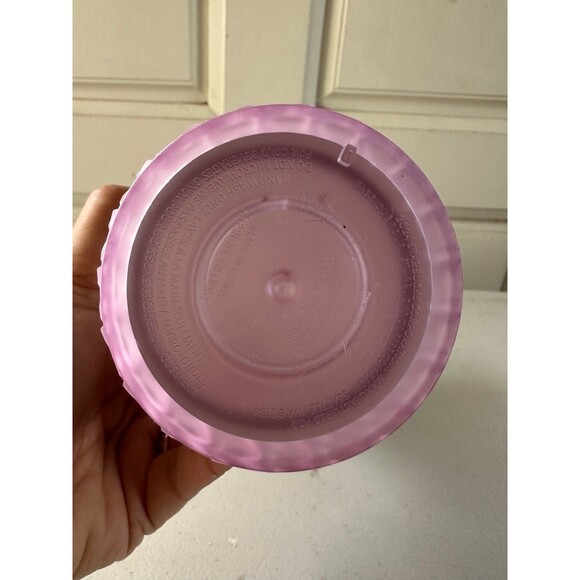 2024 Starbucks Light Pink Chain Link Doubled Wall Cold Cup Venti Tumbler 24oz - Picture 4 of 6